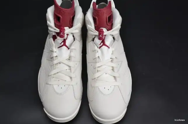 Cheap Maroon white 384664-116 Retro Jordan Air 6 0528